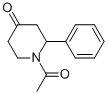 1-ACETYL-2-PHENYLPIPERIDIN-4-ONE Struktur