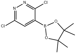 3,6-Dichloro-4-(4,4,5,5-tetramethyl-1,3,2-dioxaborolan-2-yl)pyridazine|3,6-二氯噠嗪-4-硼酸頻哪醇酯