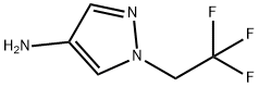 1-(2,2,2-trifluoroethyl)-1H-pyrazol-4-amine Struktur