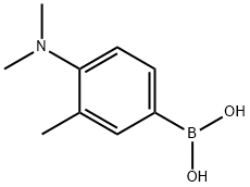 4-(N,N-Dimethylamino)-3-methylphenylboronic acid Struktur