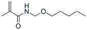 N-(Pentyloxymethyl)methacrylamide Struktur