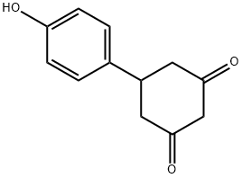 5-(4-HYDROXYPHENYL)CYCLOHEXANE-1,3-DIONE Struktur