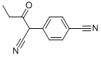 4-(1-CYANO-2-OXO-BUTYL)-BENZONITRILE Struktur