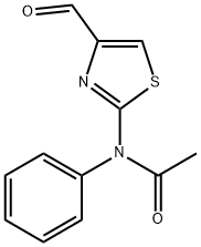 N-(4-FORMYL-1,3-THIAZOL-2-YL)-N-PHENYLACETAMIDE Struktur