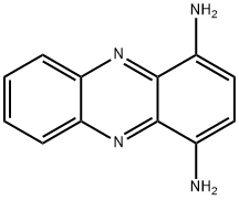 Phenazine, 1,4-diamino- (7CI) Struktur