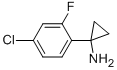 Cyclopropanamine, 1-(4-chloro-2-fluorophenyl)- Struktur