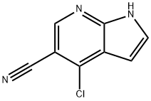 4-Chloro-1H-pyrrolo[2,3-b]pyridine-5-carbonitrile