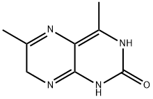 2-Pteridinol,7,8-dihydro-4,6-dimethyl-(7CI) Struktur