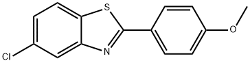 5-CHLORO-2-(4-METHOXYPHENYL)BENZO[D]THIAZOLE Struktur