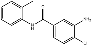 3-AMino-4-chloro-N-(o-tolyl)benzaMide Struktur