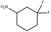 3,3-difluorocyclohexanamine Struktur