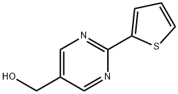 5-(Hydroxymethyl)-2-thien-2-ylpyrimidine Struktur