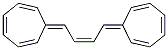 (Z)-1,4-Bis(1,3,5-cycloheptatrien-7-ylidene)-2-butene Struktur