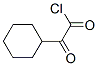 Cyclohexaneacetyl  chloride,  -alpha--oxo- Struktur