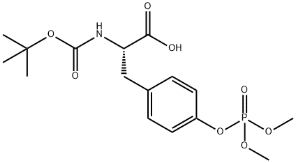 BOC-TYR(PO3ME2)-OH Struktur