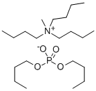 Methyltributylammonium  dibutyl  phosphate Struktur