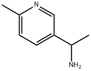 1-(6-METHYLPYRIDIN-3-YL)ETHANAMINE Struktur