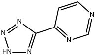 Pyrimidine, 4-tetrazol-5-yl- (7CI) Struktur