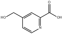 4-(Hydroxymethyl)pyridine-2-ca Struktur