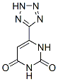 6-(2H-tetrazol-5-yl)-1H-pyrimidine-2,4-dione Struktur