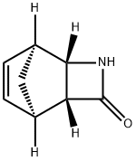 (1S,2S,5R,6R)-3-AZATRICYCLO[4.2.1.0(2,5)]NON-7-EN-4-ONE Struktur