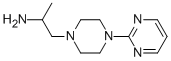 1-[4-(pyrimidin-2-yl)piperazin-1-yl]propan-2-amine Struktur