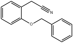 2-BENZYLOXYPHENYLACETONITRILE Struktur