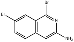 1,7-DIBROMO-3-ISOQUINOLINAMINE|1,7-二溴異喹啉-3-胺