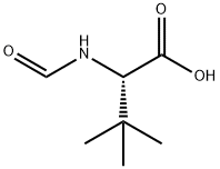 (-)-N-FORMYL-L-TERT-LEUCINE Struktur