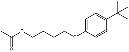 4-(4-TERT-BUTYLPHENOXY)BUTYL ACETATE Struktur