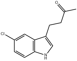 2-BUTANONE,4-(5-CHLORO-1H-INDOL-3-YL)- Struktur