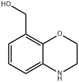 (3,4-Dihydro-2H-benzo[1,4]oxazin-8-yl)-methanol Struktur