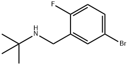 4-BroMo-2-(t-butylaMinoMethyl)-1-fluorobenzene Struktur