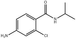 4-amino-2-chloro-N-isopropylbenzamide Struktur