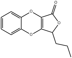 Furo[3,4-b][1,4]benzodioxin-1(3H)-one,  3-propyl- Struktur