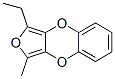 Furo[3,4-b][1,4]benzodioxin,  1-ethyl-3-methyl- Struktur