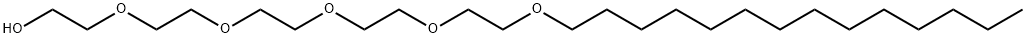 PENTAETHYLENE GLYCOL MONOTETRADECYL ETHE R Struktur