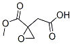 Oxiraneacetic acid, 2-(methoxycarbonyl)- (9CI) Struktur