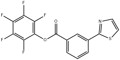 Pentafluorophenyl 3-(1,3-thiazol-2-yl)benzoate price.