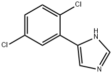 4-(2,5-DICHLORO-PHENYL)-1H-IMIDAZOLE Struktur