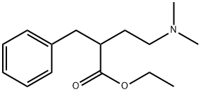 α-[2-(DiMethylaMino)ethyl] HydrocinnaMic Acid Ethyl Ester Struktur