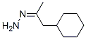 2-Propanone,  cyclohexyl-,  hydrazone  (7CI) Struktur