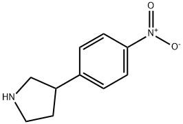 3-(4-Nitrophenyl)pyrrolidine Struktur