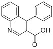 4-PHENYLQUINOLINE-3-CARBOXYLIC ACID Struktur