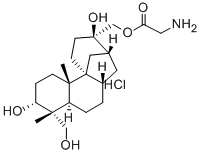 aphidicolin glycinate Struktur