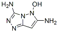 5H-Pyrazolo[5,1-c]-1,2,4-triazole-3,6-diamine,  5-hydroxy- Struktur