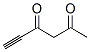 5-Hexyne-2,4-dione (9CI) Struktur