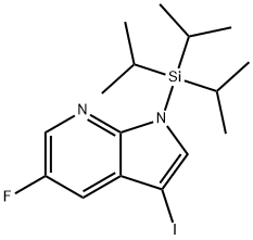 5-FLUORO-3-IODO-1-TRIISOPROPYLSILANYL-1H-PYRROLO[2,3-B]PYRIDINE price.