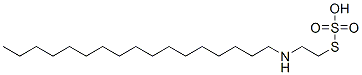 Thiosulfuric acid hydrogen S-[2-(heptadecylamino)ethyl] ester Struktur