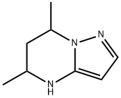 5,7-DIMETHYL-4,5,6,7-TETRAHYDROPYRAZOLO[1,5-A]PYRIMIDINE Struktur